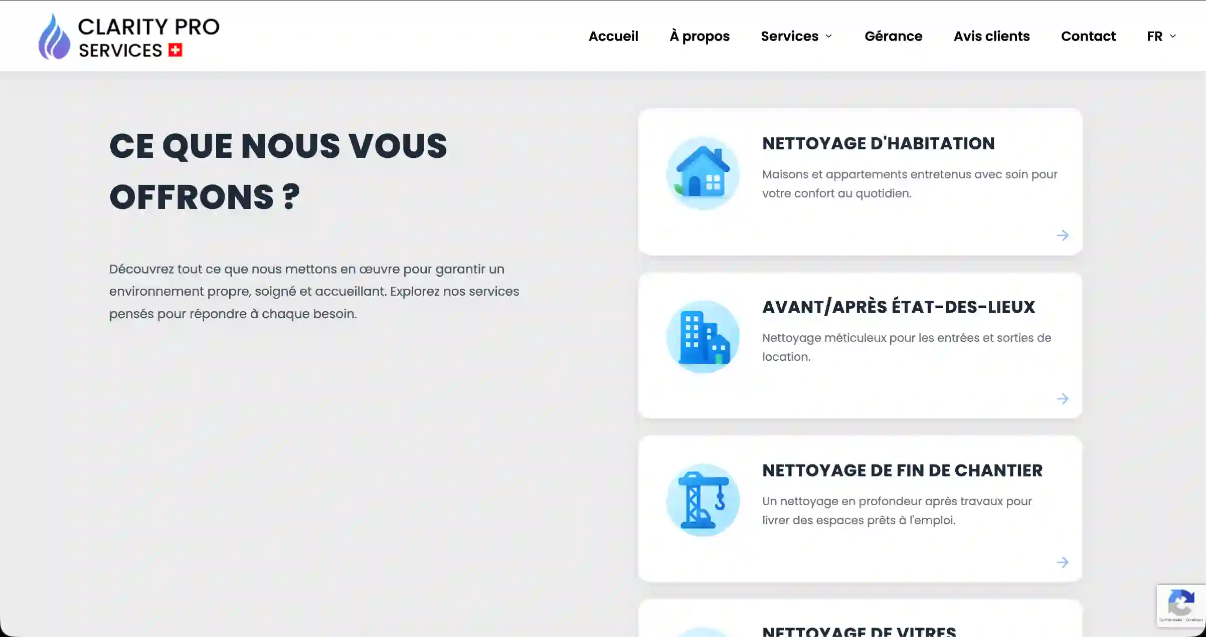 Clarity Pro Services